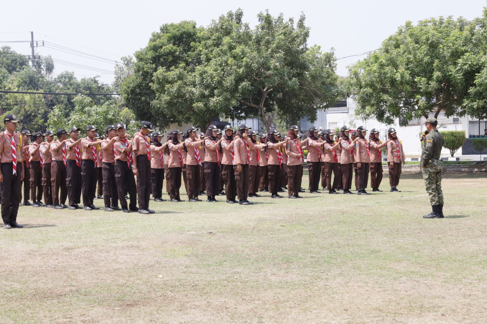 Bukan Sekadar Berkemah, Para Kadet KKRI Kodim Ponorogo Digembleng Jadi Pemimpin Muda