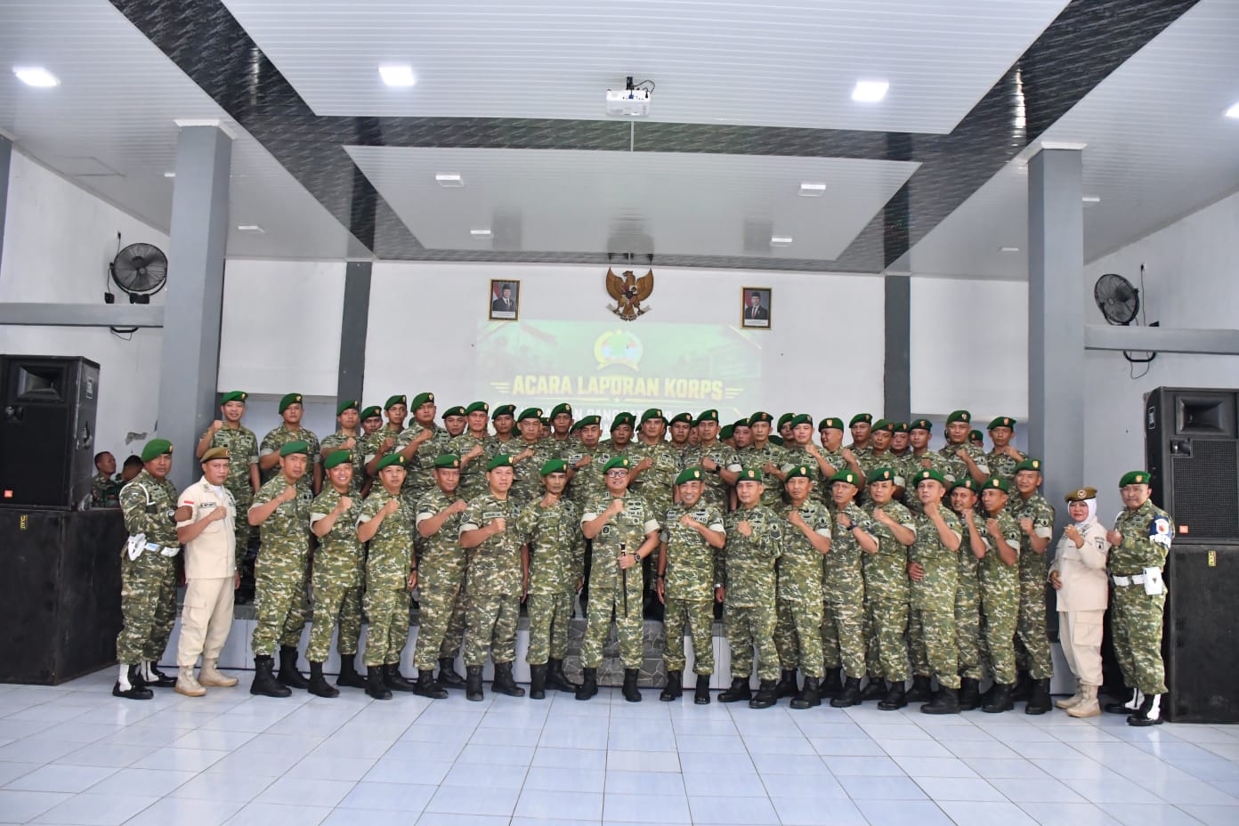 70 Personel Kodim Ponorogo Naik Pangkat, Dandim Farauk: Bukan Sekadar Penghargaan, Tapi Amanah dan Tanggung Jawab
