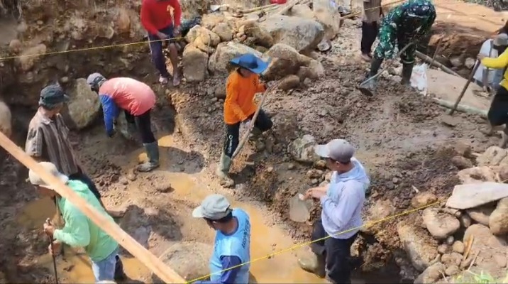 Dikebut! Lima Jembatan Perintis Garuda Tahap VII di Ponorogo Terus Menunjukkan Progres