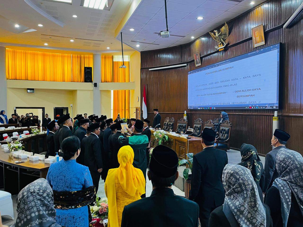 45 Anggota DPRD Magetan Terpilih Resmi Dilantik