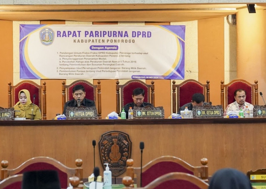 Pemkab Ponorogo Ajukan Pindah Aset, DPRD Bentuk Pansus